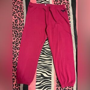 Vintage PINK Victoria's Secret sweatpants